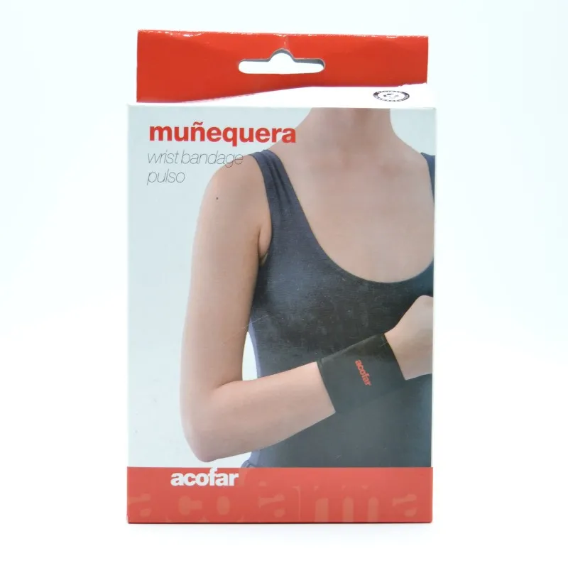 MUÑEQUERA DEPORTISTA ACOFAR NEOPRENO