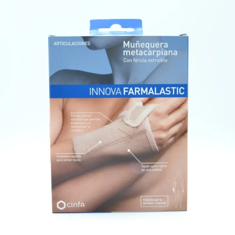 MUÑEQUERA INNOVA METACARP. FERULA T-P