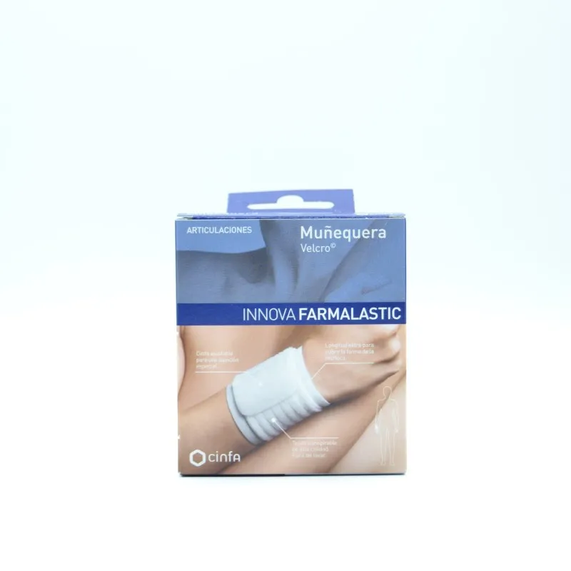 MUÑEQUERA INNOVA VELCRO TPM BEIG