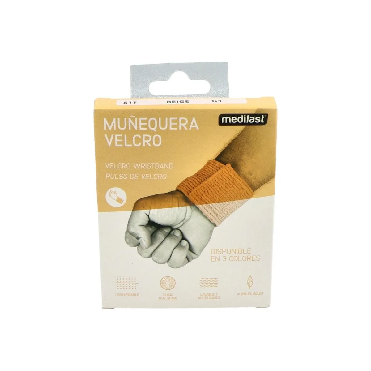 Muñequera Medilast-811 Vel Be n1 G