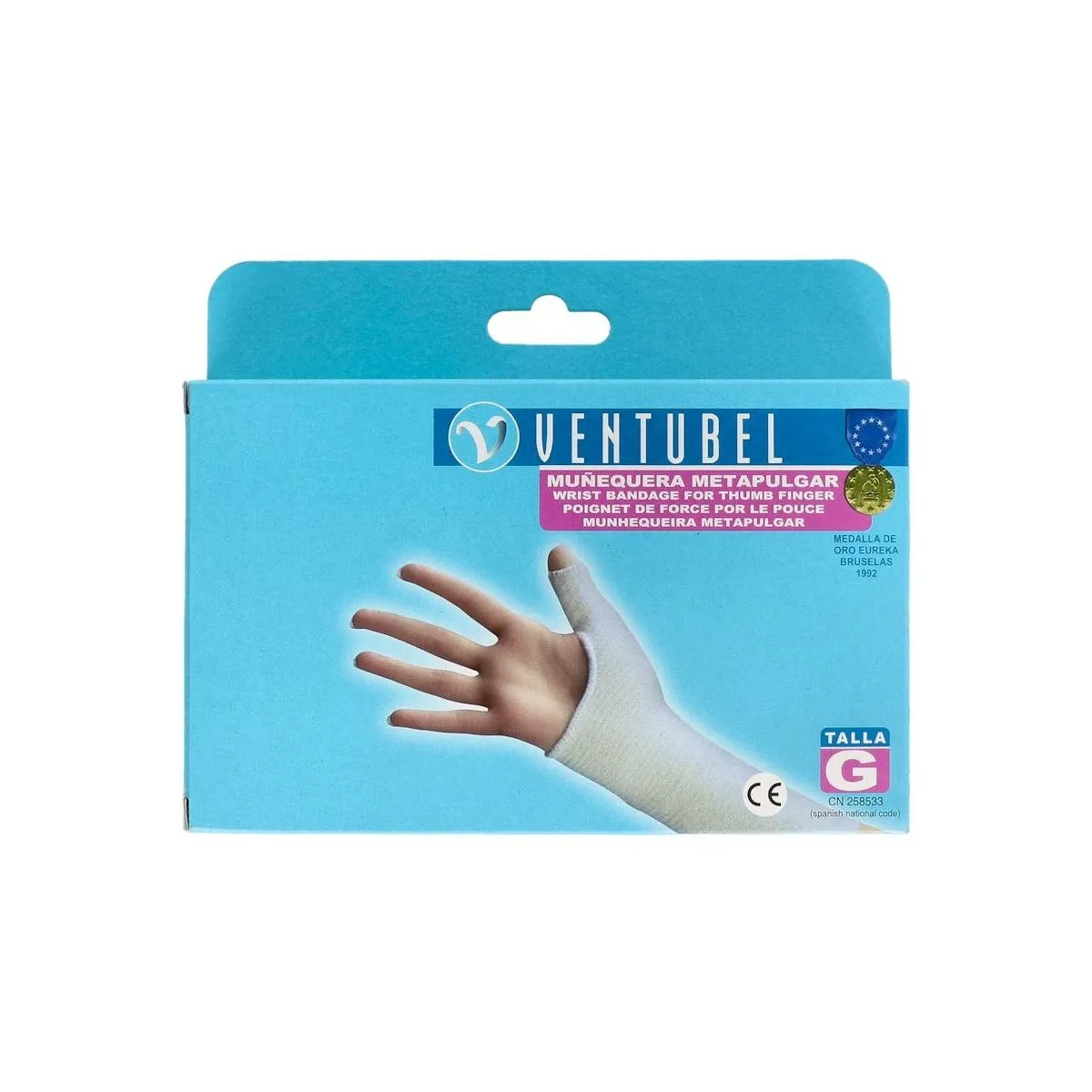 Muñequera Ventubel Meta/Pulgar T 3