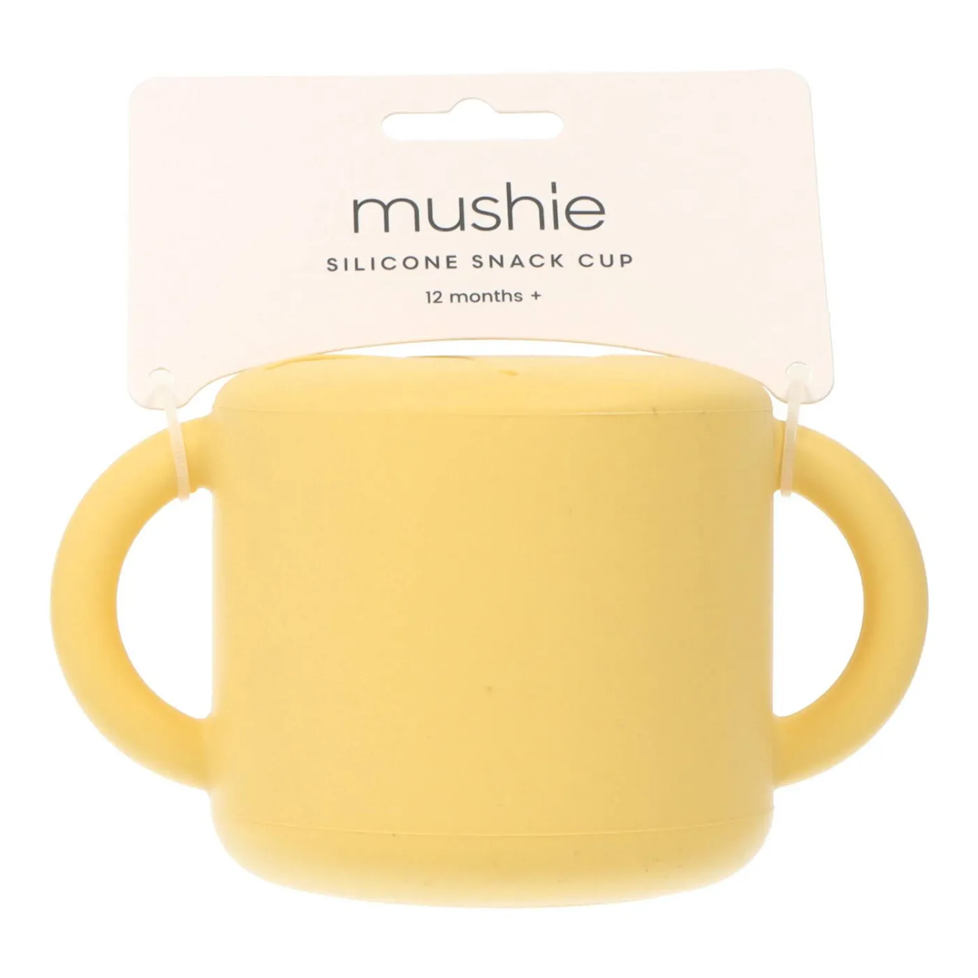 Mushie Taza Para Snack Silicona Pale Daffodil 12