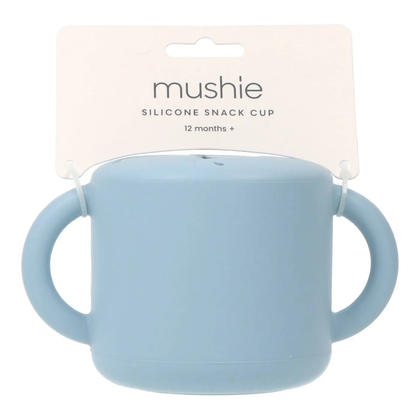 Mushie Taza Para Snack Silicona Powder Blue 12m