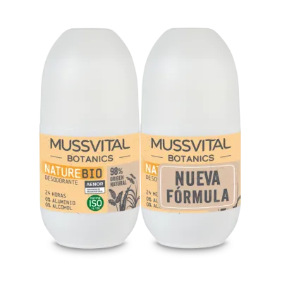 MUSSVITAL Desodorante | Nature BIO 75mL.