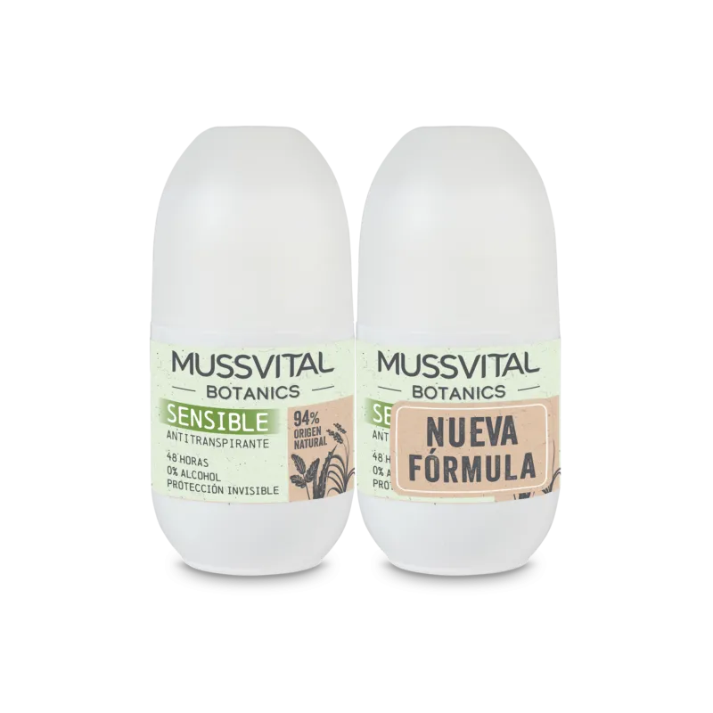 Mussvital Desodorante Sensible Botanics duplo 2x75ml