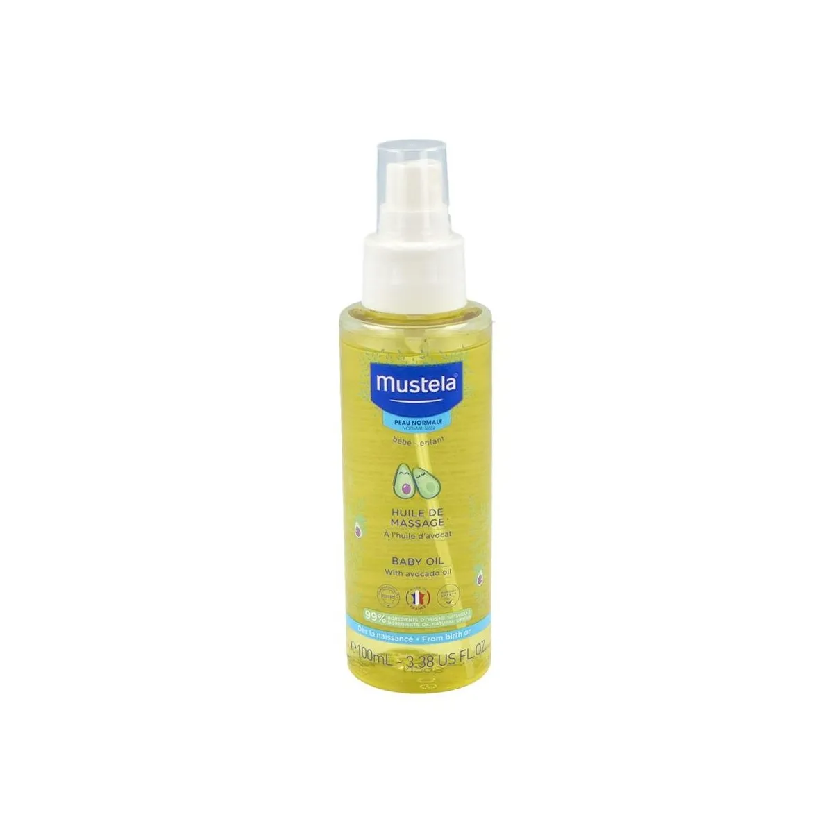 Mustela Aceite Masaje 100 Ml