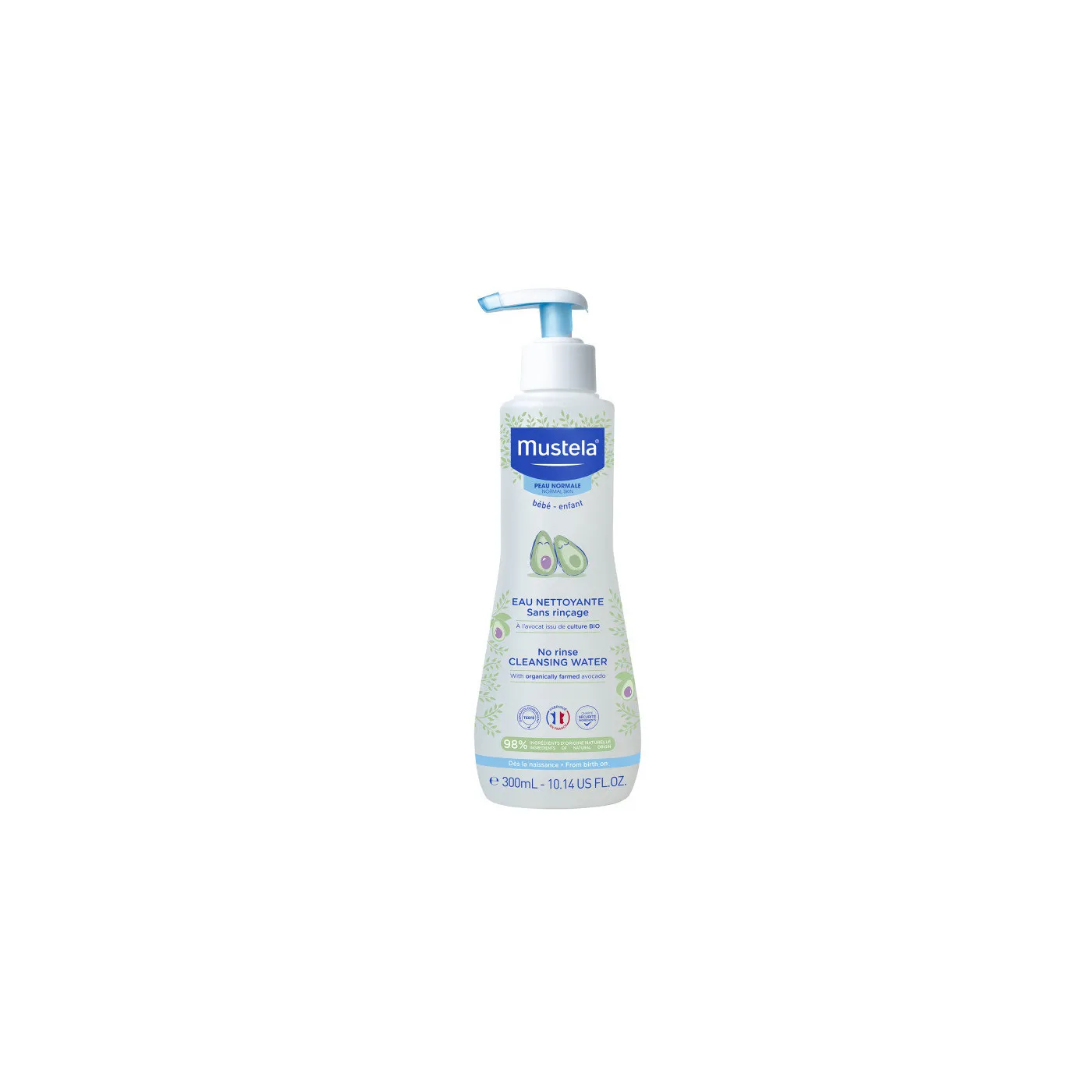 Mustela Agua Sin Aclarado 300 ml