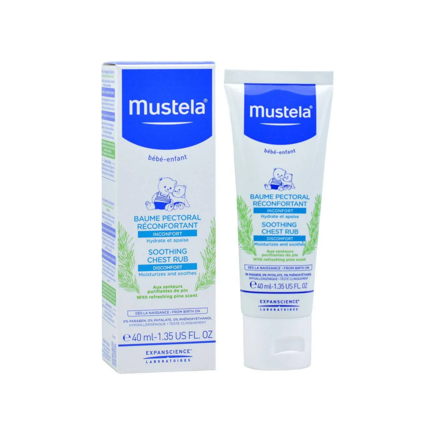 Mustela Balsamo Pectoral Reconfort 40 ml