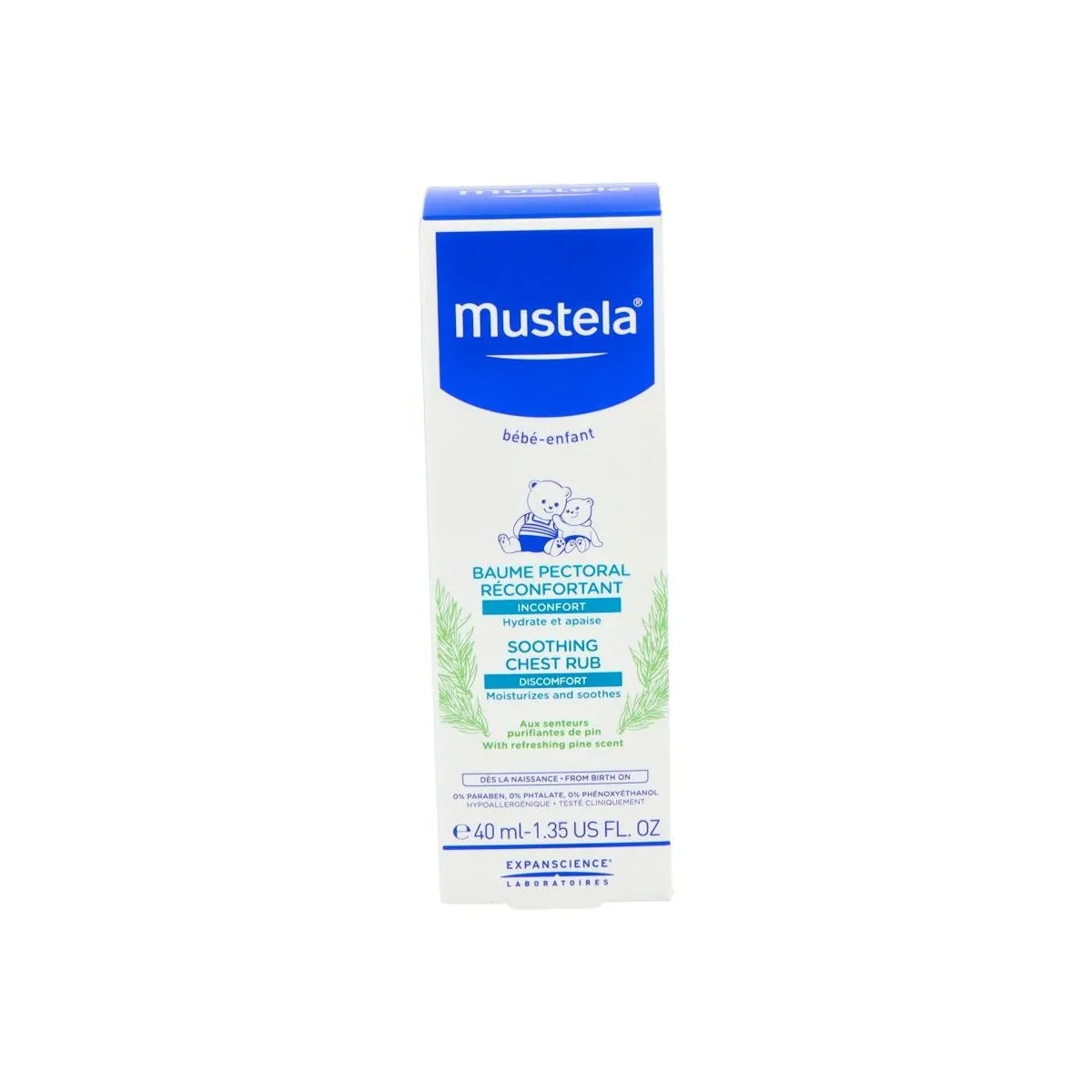 Mustela Bebe Balsamo Reconfor Pectoral 40 Ml