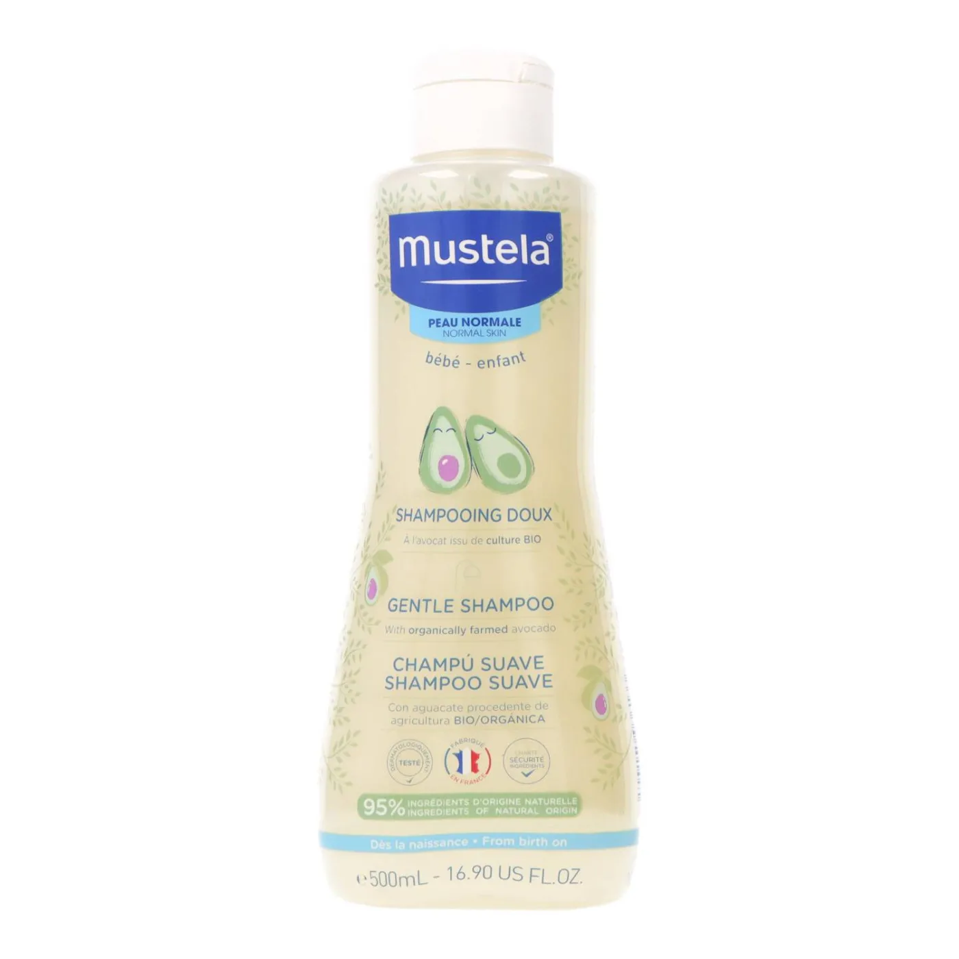 Mustela Bebe Champu Suave 500 ml