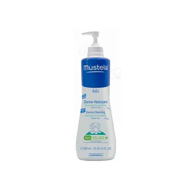 Mustela Bebe Gel Dermolimpiador 750 ml