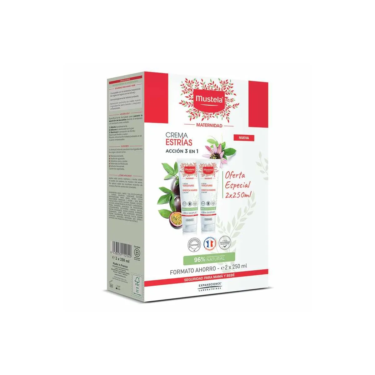 Mustela Crema Anti Estrías Pack 2 x 250 ml