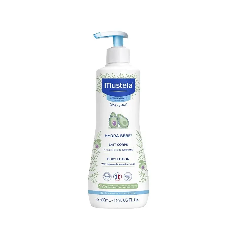 MUSTELA HYDRA BEBE LECHE CORPORAL 500 ML
