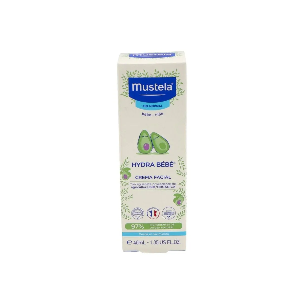 Mustela Hydrabebe Cara 40 Ml