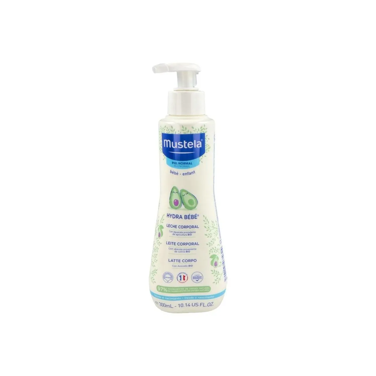 Mustela Hydrabebe Cuerpo 300 Ml