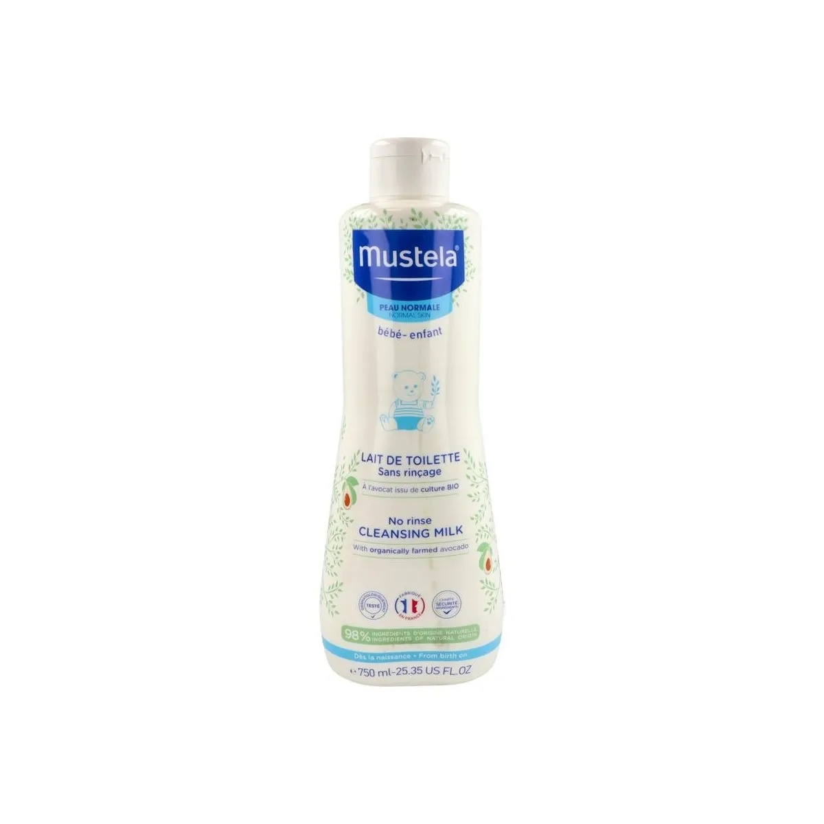 Mustela Locion Limpiadora 750 Ml