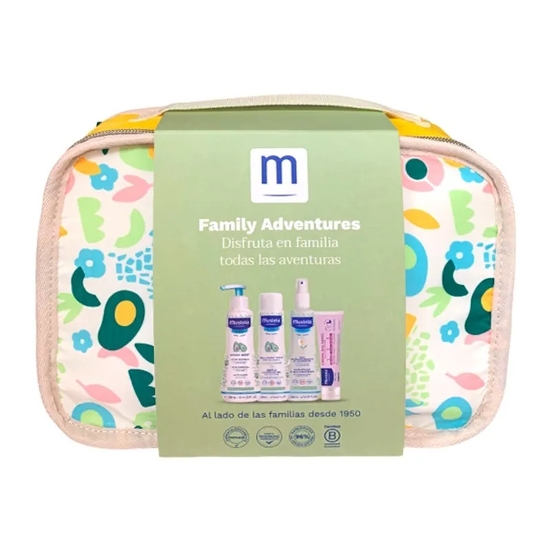 MUSTELA MALETITA FAMILY ADVENTURES PASTEL 1 UNIDAD