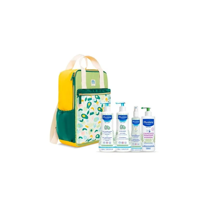 MUSTELA MOCHILA FAMILY ADVENTURES PASTEL 1 UNIDAD