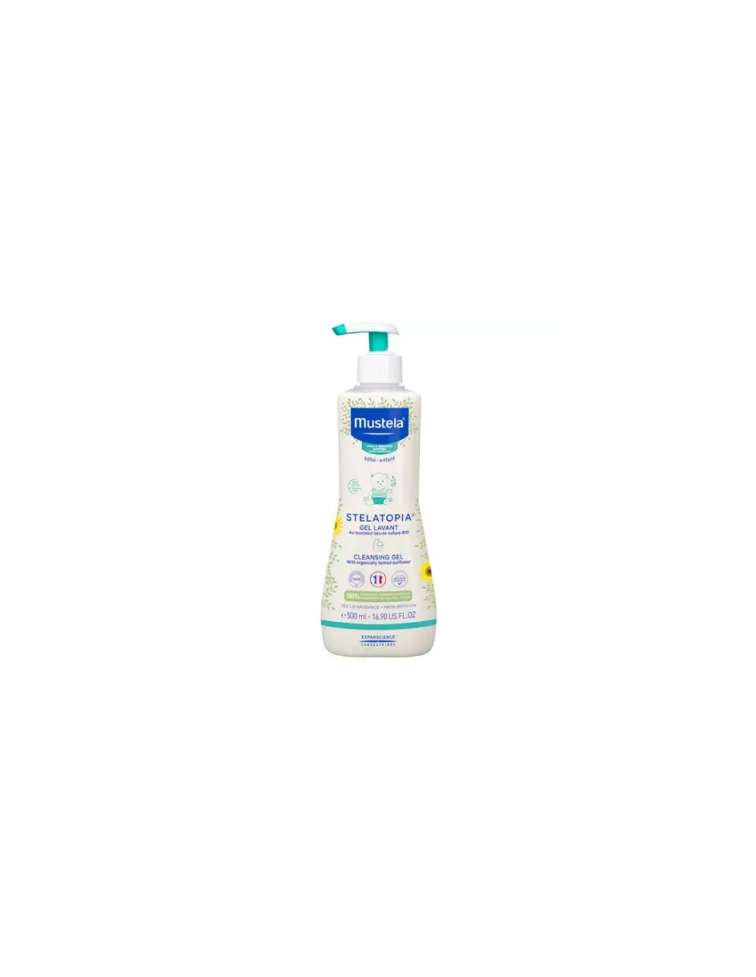 MUSTELA STELATOPIA GEL DE BAÑO 500 ML