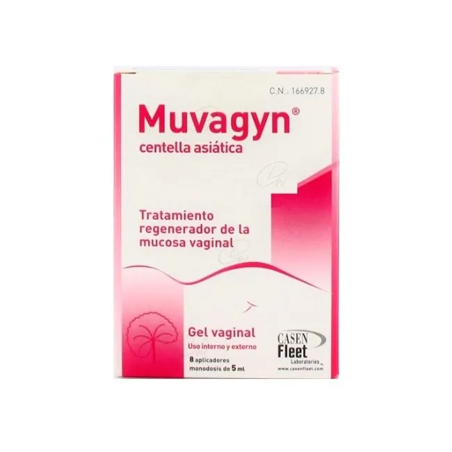 Muvagyn Centella Asiatica Monodosis 5 ml 8 Aplicaciones