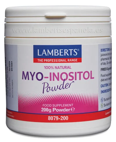 Lamberts Myo-Inositol Polvo 200g