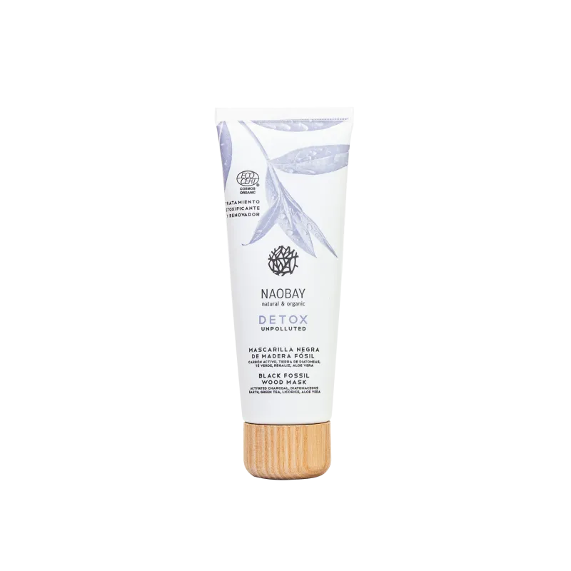 NAOBAY MASCARILLA NEGRA MADERA FOSIL 75 ML