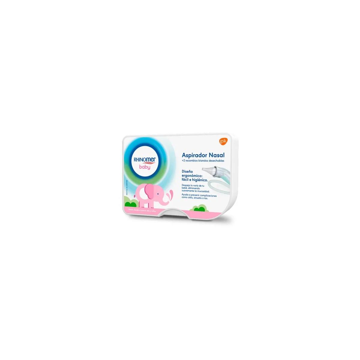 Rhinomer Baby Aspirador Nasal 1 Unidad + 2 Recambios