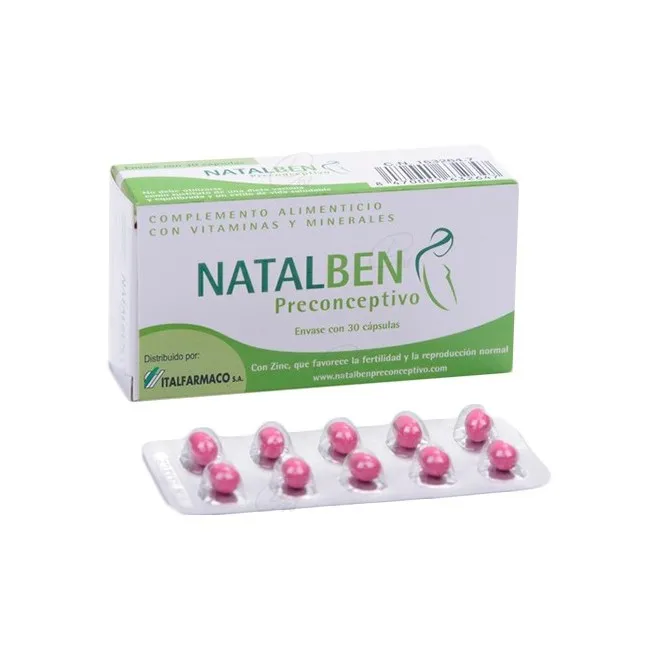 Natalben Preconceptivo 30 Caps