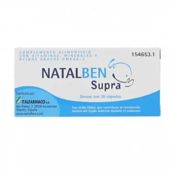 Natalben Supra 30 cápsulas