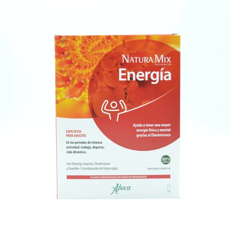 NATURA MIX ADVANCED ENERGIA 10 FRASCOS MONODOSIS