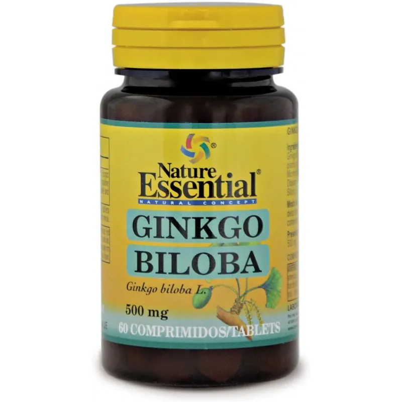 NATURE ESSENTIAL GINKGO BILOBA 60 TABLETAS