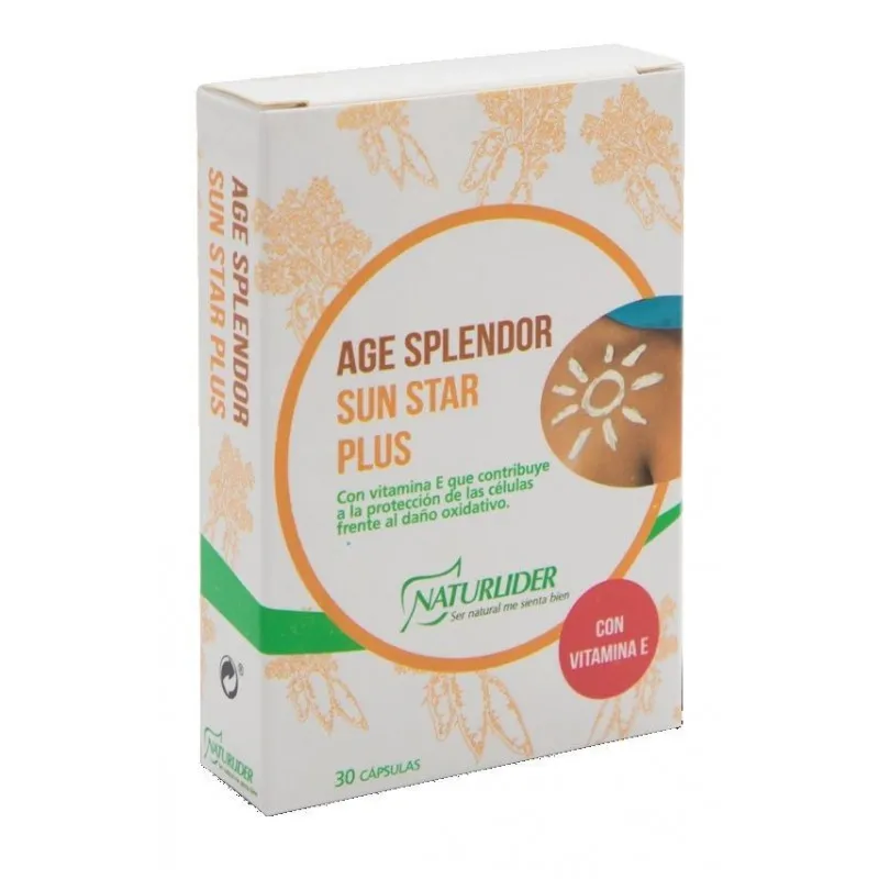 NATURLIDER AGE SPLENDOR SUN STAR PLUS 30 CAPSULAS