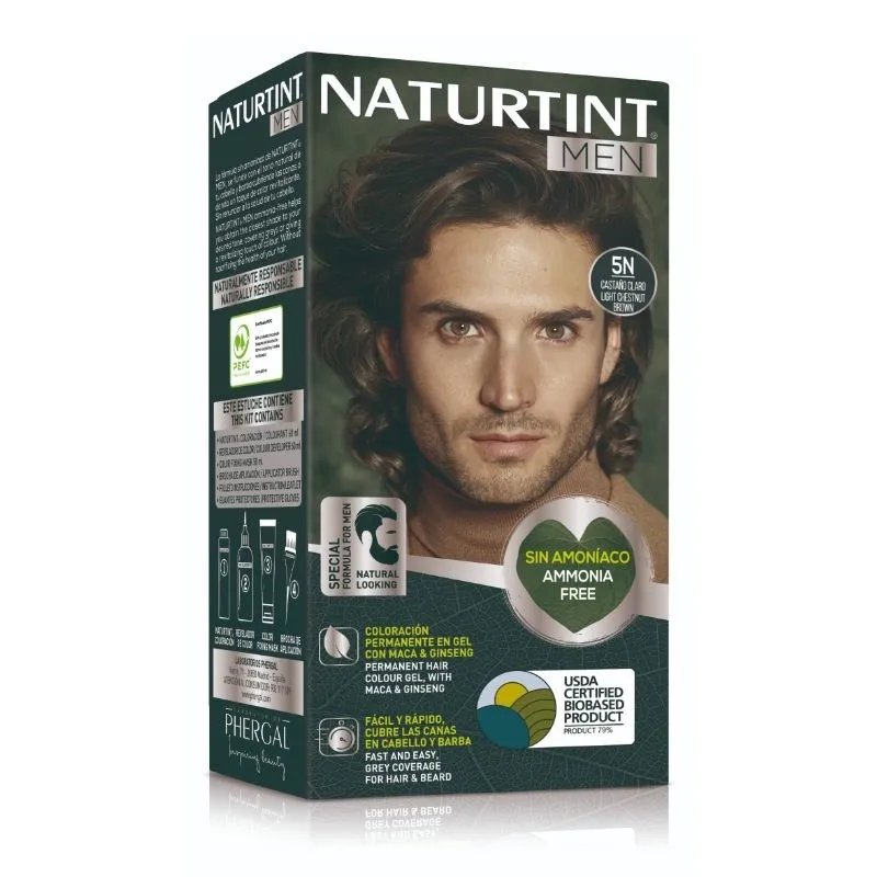 NATURTINT TINTE MEN 5N CASTAÑO CLARO
