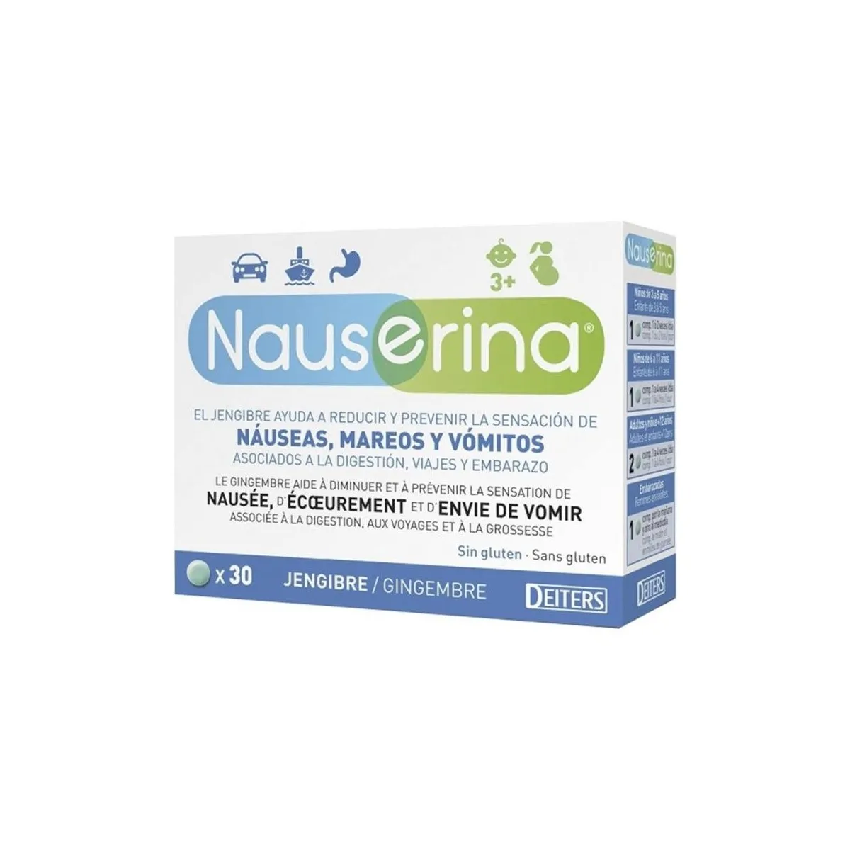 Nauserina 30 Comprimidos - Deiters
