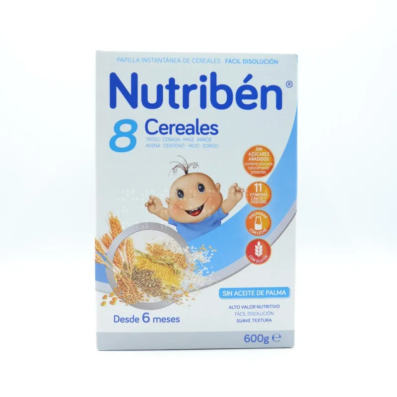 NB PAPILLA 8 CEREALES 600 G