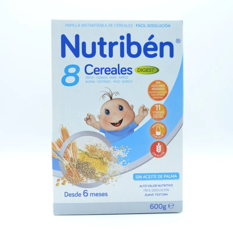 NB PAPILLA 8 CEREALES DIGEST 600 G