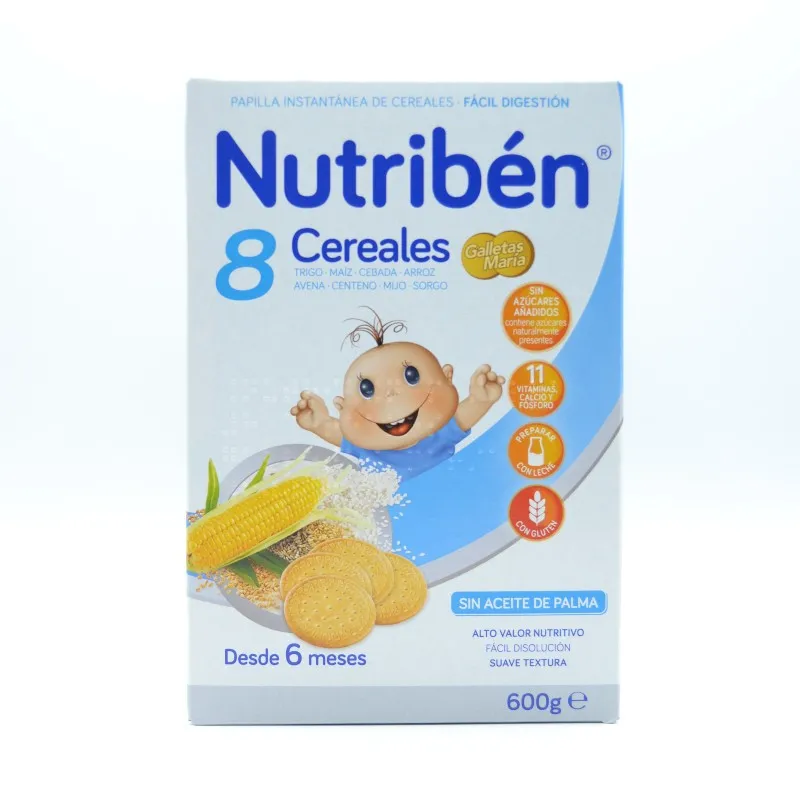NB PAPILLA 8 CEREALES GALLETAS MARIA 600 G