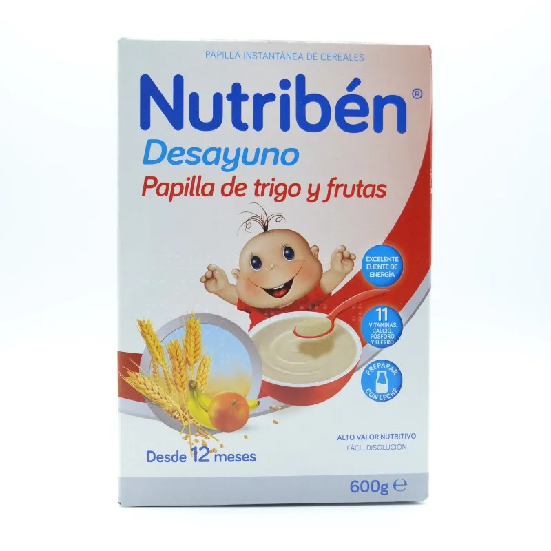 NB PAPILLA DESAYUNO TRIGO Y FRUTA 600 G