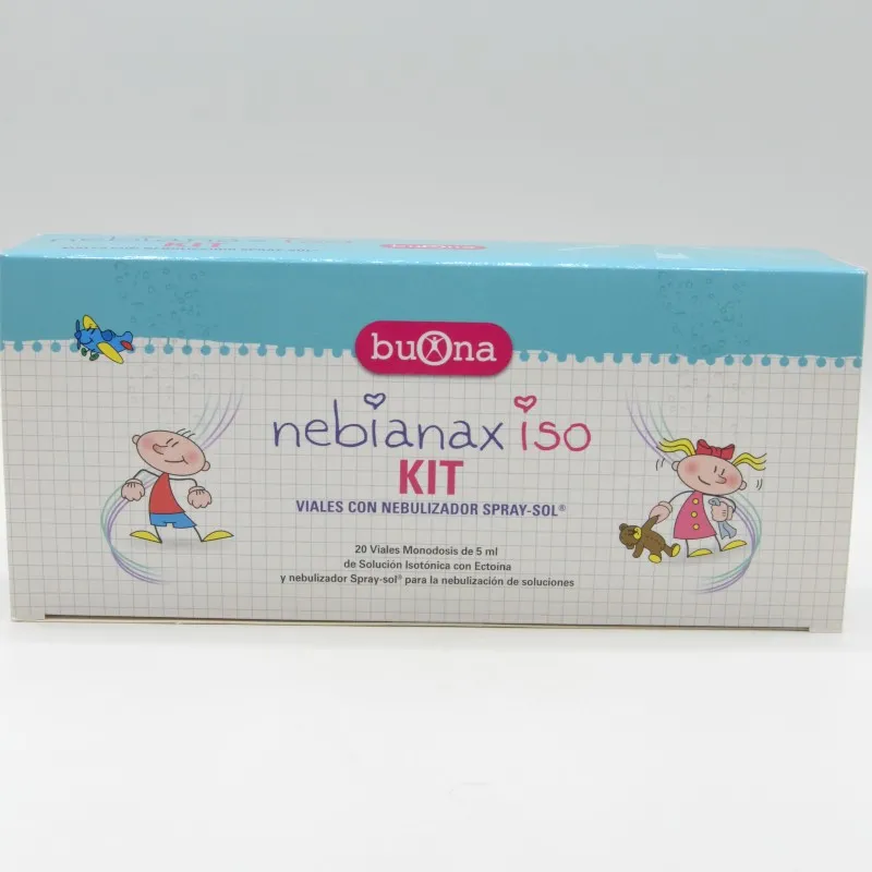 NEBIANAX ISO KIT 20 VIALES X 5 ML + SPRAY-SOL