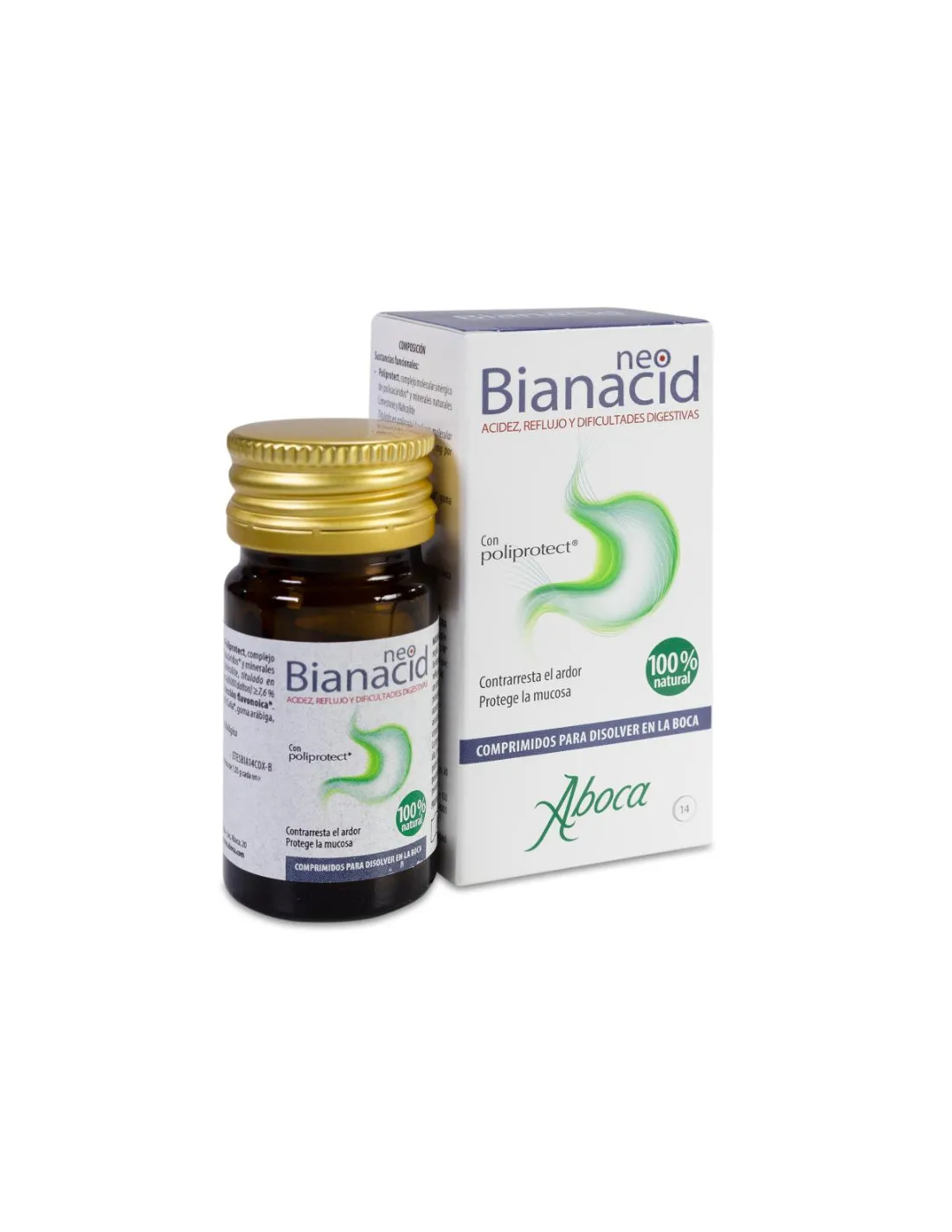 NEO BIANACID ACIDEZ Y REFLUJO ABOCA 14 COMPRIMIDOS