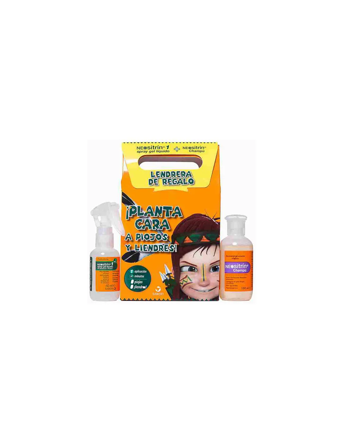 NEOSITRIN 100 % SPRAY + CHAMPU ANTIPIOJOS KIT