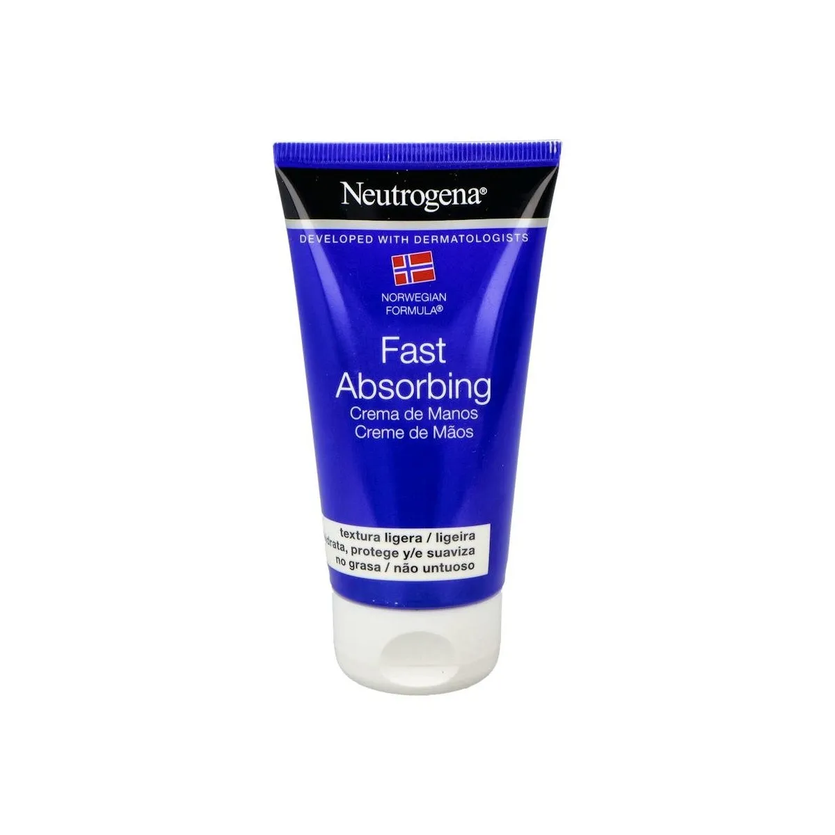 Neutrogena Crema De Manos Rápida Absorción, Textura Ligera, Fórmula Noruega, 75 Ml