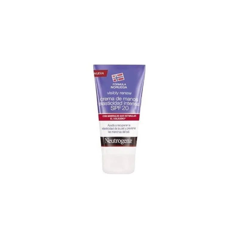 Neutrogena Visibly Renew Crema De Manos Elasticidad Intensa Spf20 75ml
