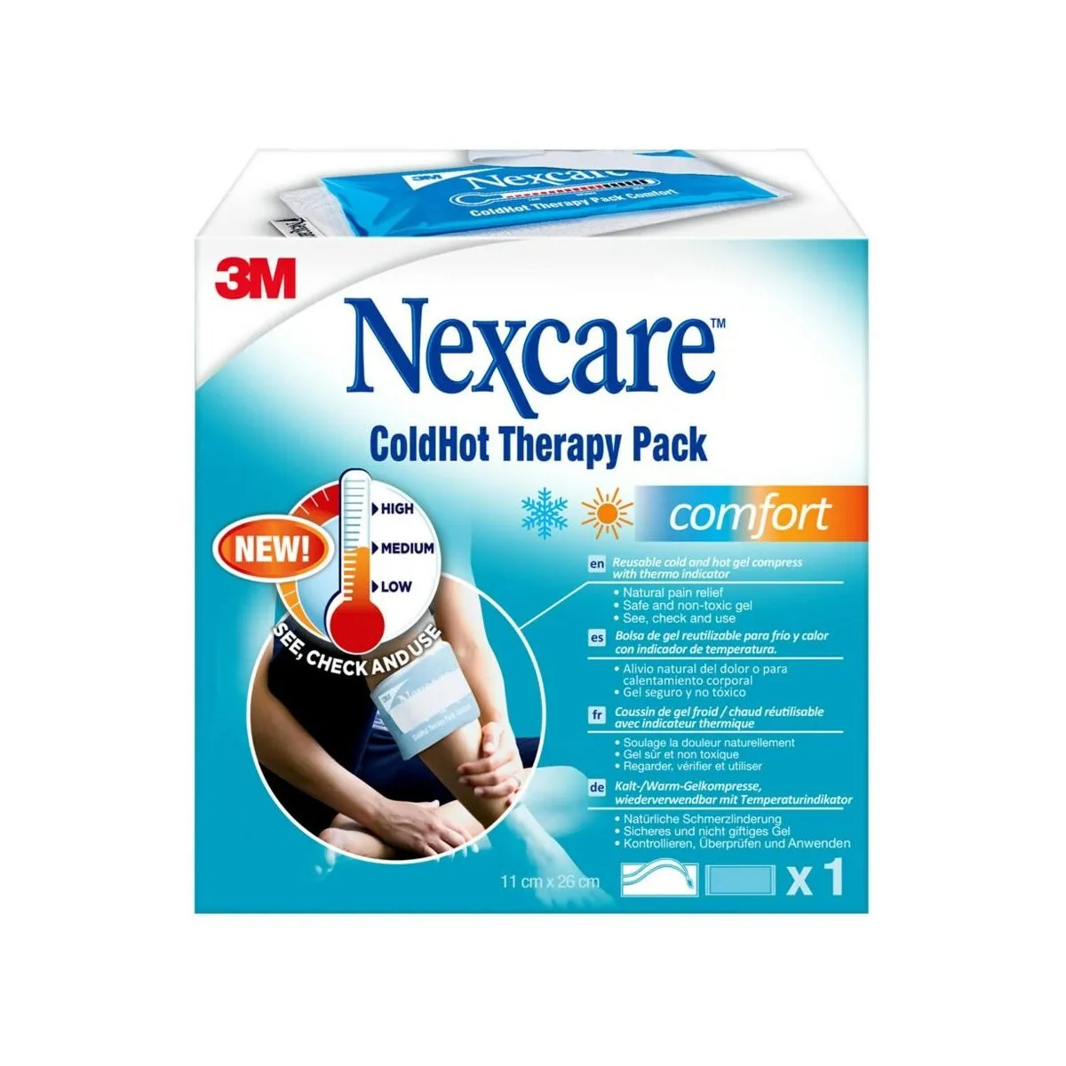 Nexcare Coldhot Bolsa Frio Calor 11cm X 26cm