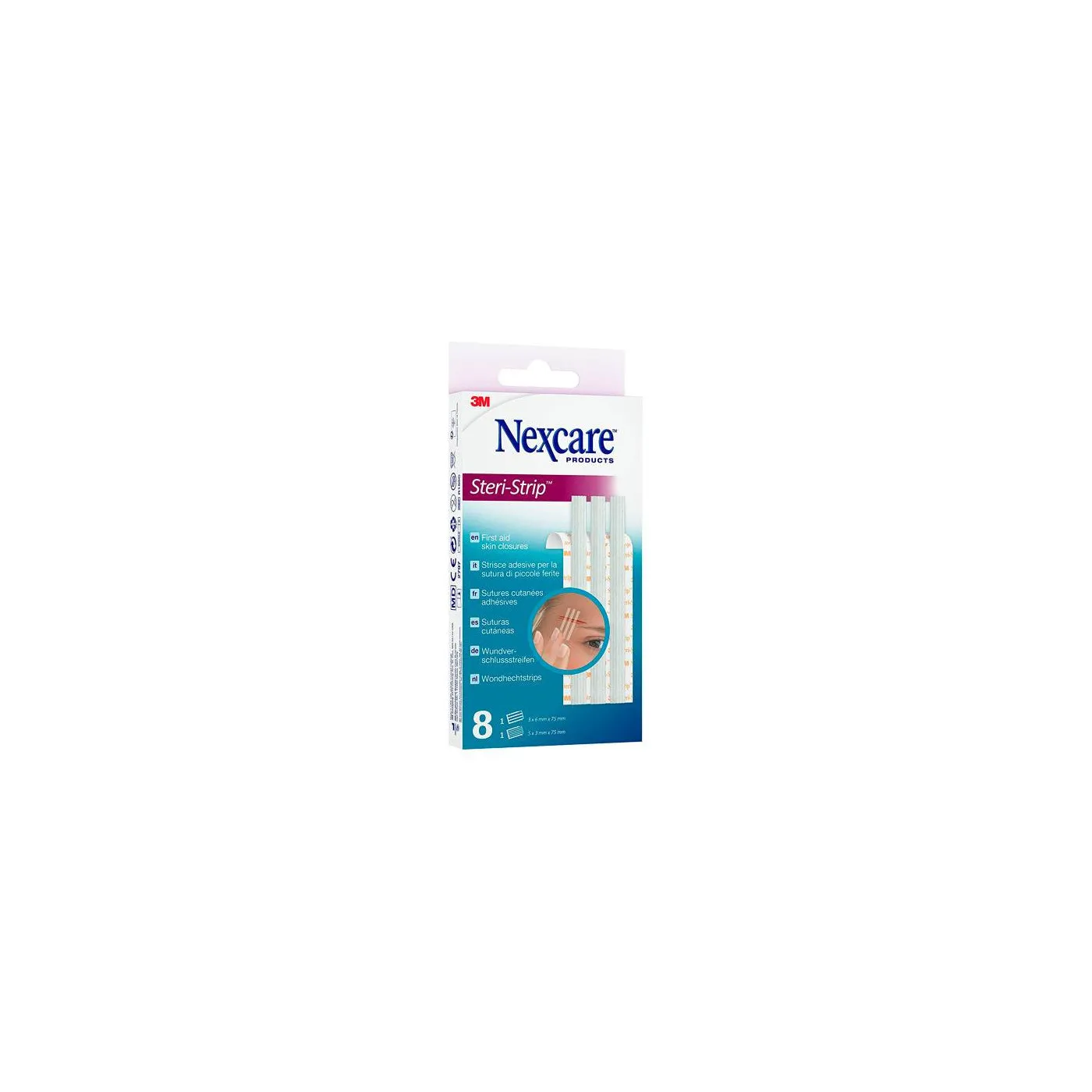 Nexcare Steri-strip 8 Unidades Surtidas