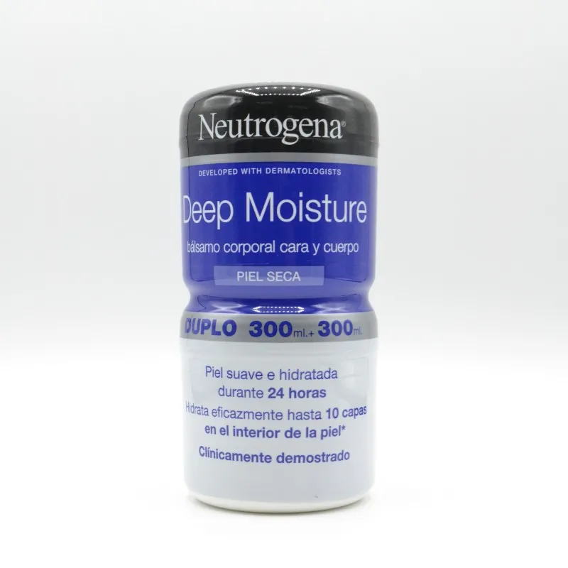 NEUTROGENA CORPORAL BALSAMO TARRO AZUL 300 ML + 300 ML