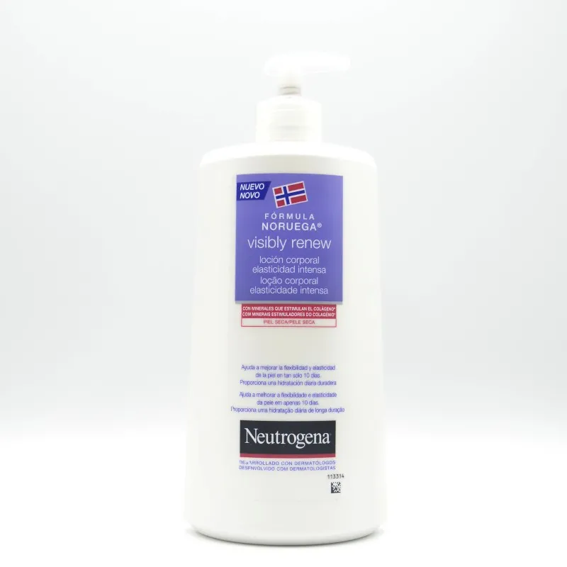 NEUTROGENA CORPORAL VISIBLY RENEW LOCION ELASTICIDAD DUPLO 2X750 ML