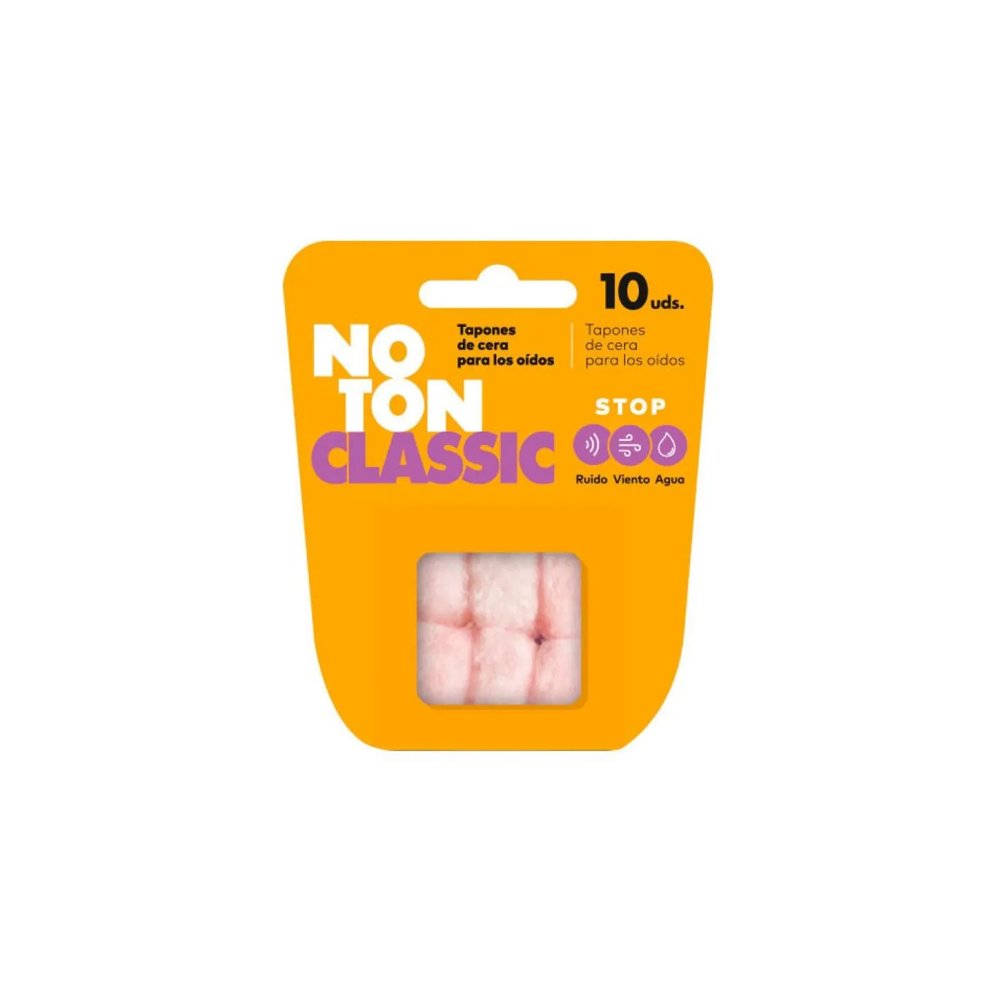 Noton Tapones De Cera Y Algodon Para Oidos 10 Ud