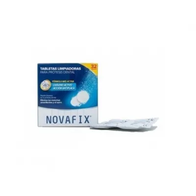 Novafix tabletas efervescentes 3 en 1 32uds