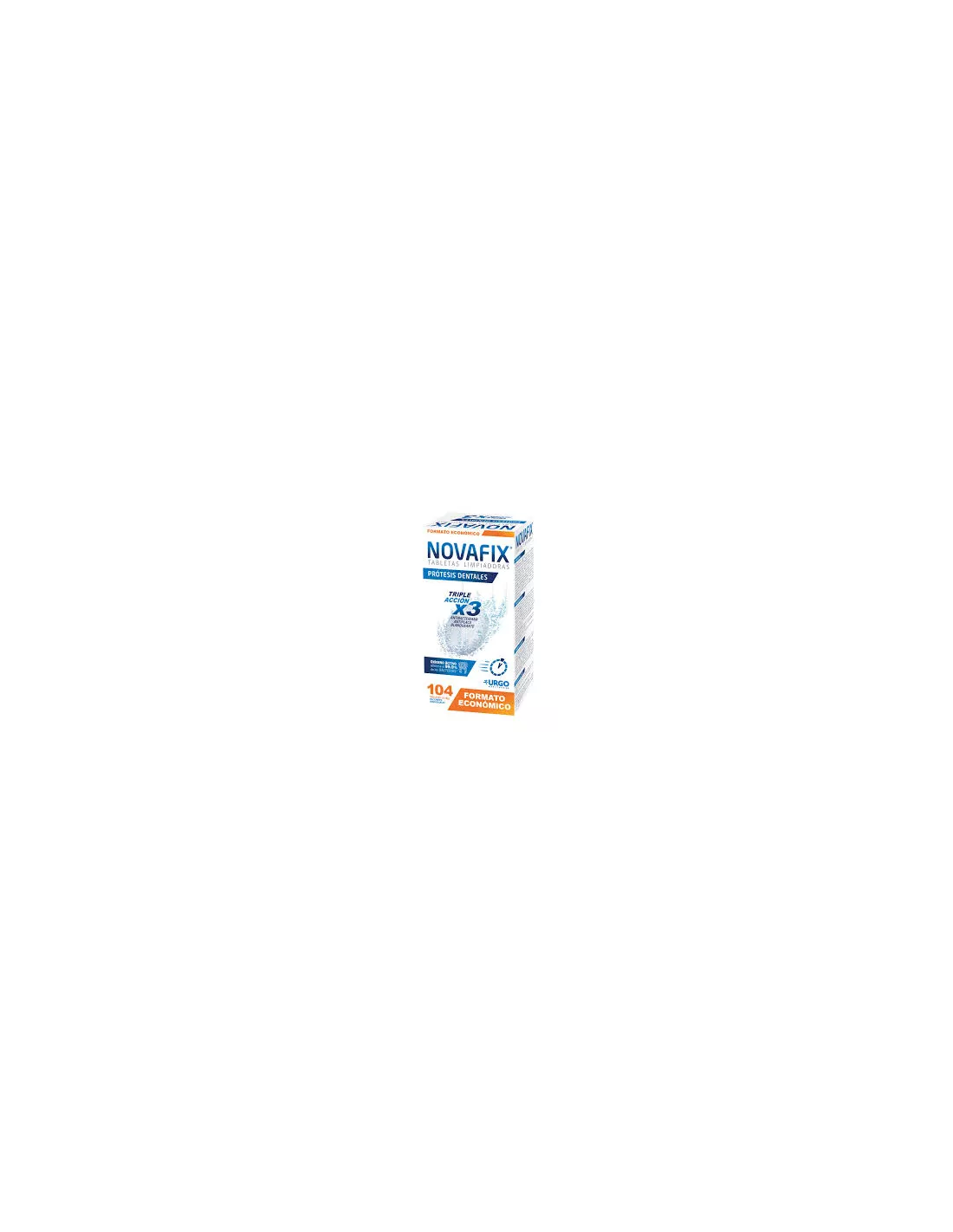 Novafix Tabletas Limpiadoras Triple Accion 104 Unidades